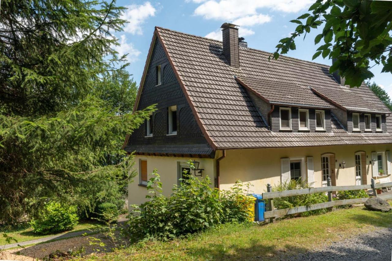 Ferienwohnung Am Waldrand Бад Ласфе Екстериор снимка